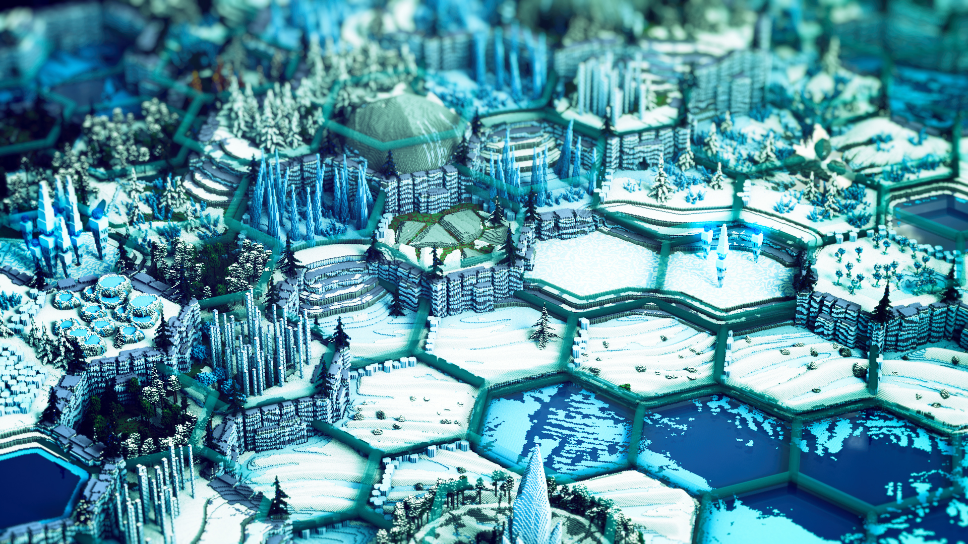 菲恩 – 远古者的棋盘 [6000 x 6000 多群系生存地图, 923 个地块] | 六边形场景 [1.8+]插图9