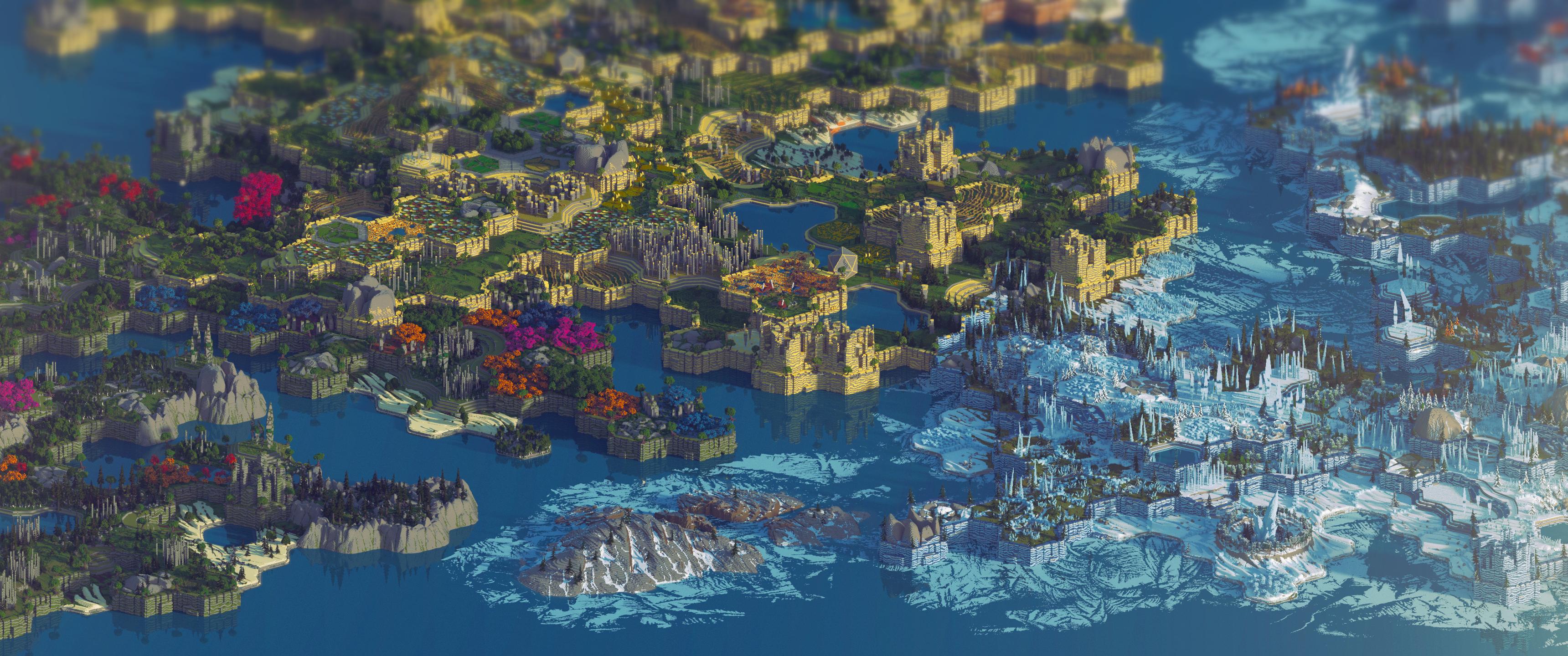 菲恩 – 远古者的棋盘 [6000 x 6000 多群系生存地图, 923 个地块] | 六边形场景 [1.8+]插图25